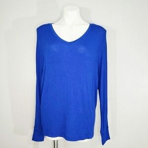 Sejour Blue Long Sleeve Top